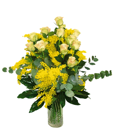 Mazzo mimosa